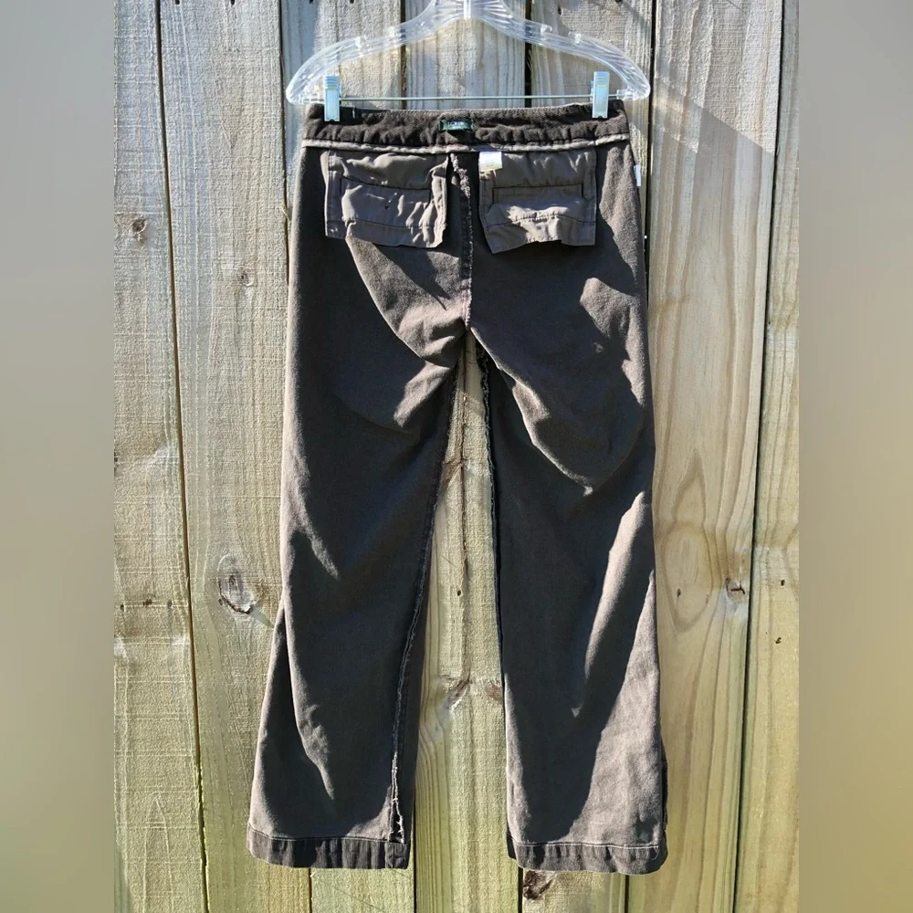 J. Crew Favorite Fit Stretch Cord Trousers Dark Brown Petite 2